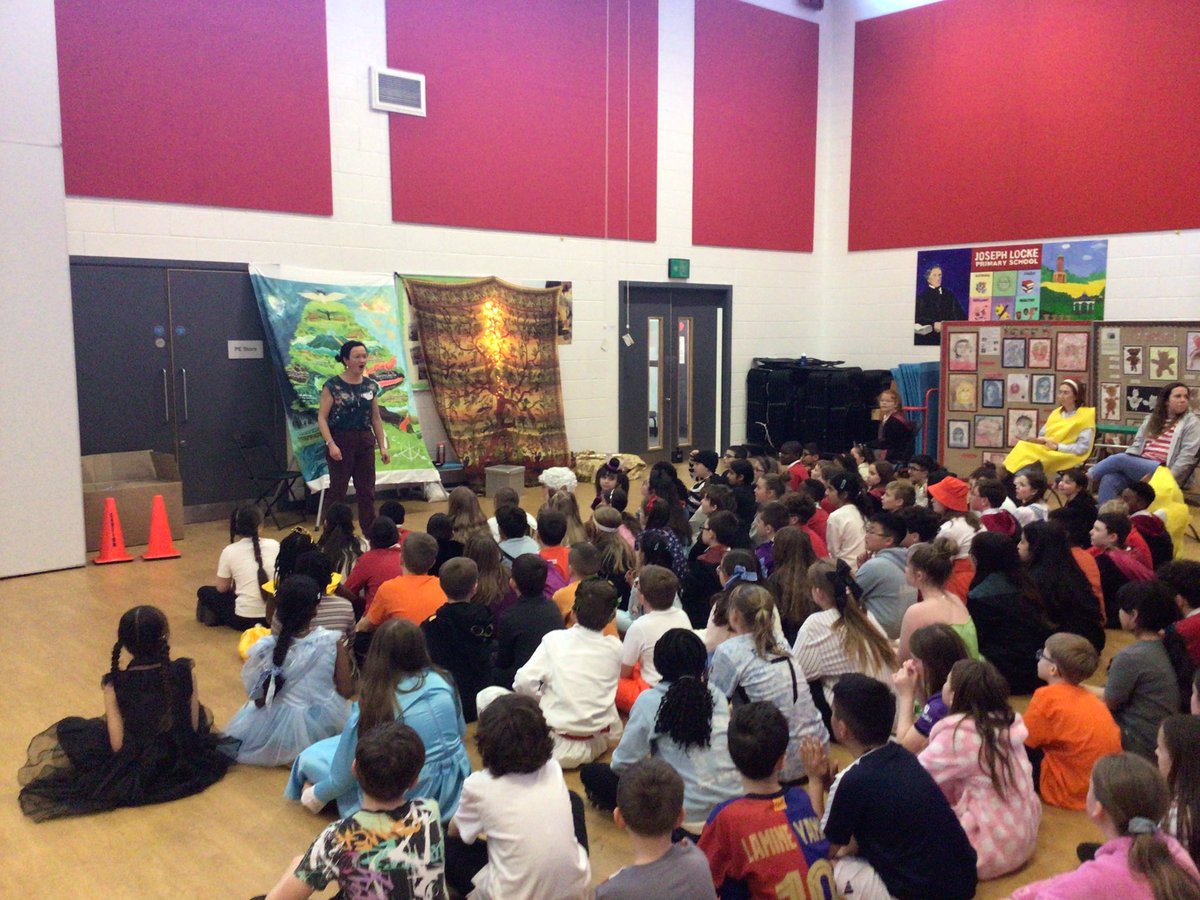 We’re excited to explore what adventures we will go on this afternoon with our amazing story teller.