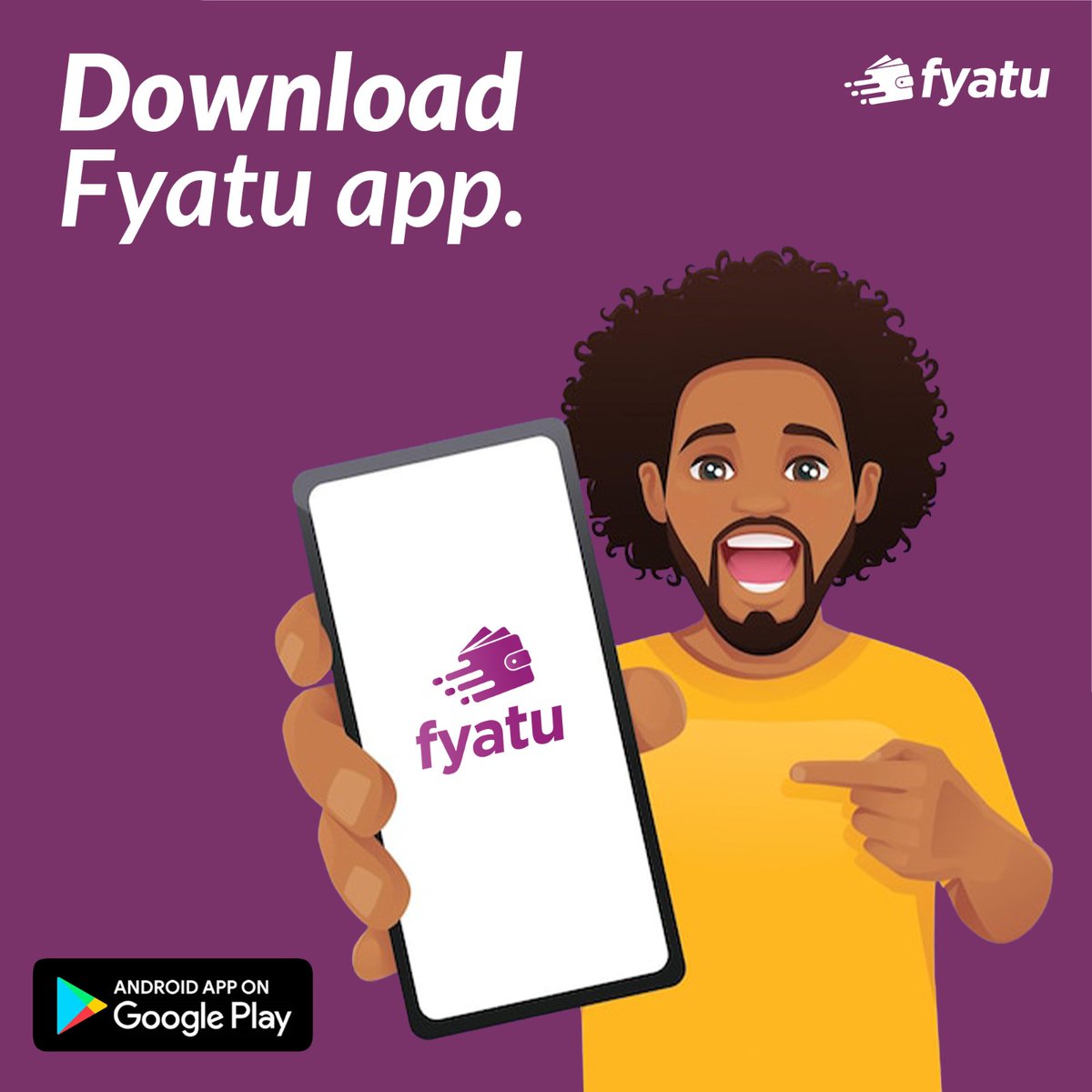 🌟 Votre liberté financière commence ici ! 💳  Téléchargez l'application Fyatu dès maintenant et prenez le contrôle de vos finances ! ⚡

play.google.com/store/apps/det…
#Fyatu #AllInOneApp #SmartFinance #YourMoneyYourWay