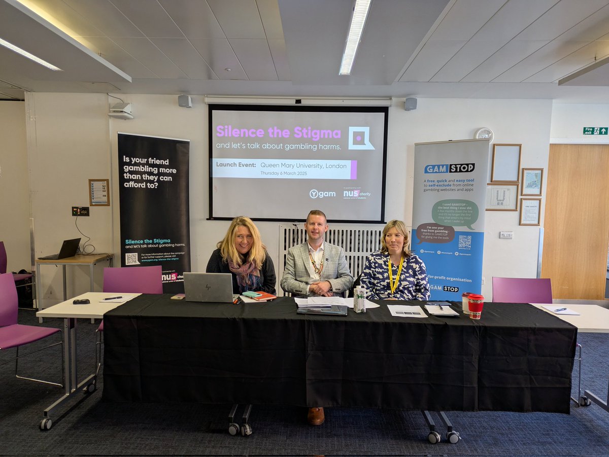 Dr Reece Bush-Evans π³οΈβπ (@reecebushevans) on Twitter photo Excited to be on the panel at the #SilenceTheStigma campaign launch with <a href="/YgamUK/">Ygam</a> and <a href="/nusconnect/">NUS Charity</a> <a href="/ArdenClose/">Dr Emily Arden-Close</a> <a href="/GamResearchBU/">Gambling Research Group</a> Excited to be on the panel at the #SilenceTheStigma campaign launch with <a href="/YgamUK/">Ygam</a> and <a href="/nusconnect/">NUS Charity</a> <a href="/ArdenClose/">Dr Emily Arden-Close</a> <a href="/GamResearchBU/">Gambling Research Group</a>