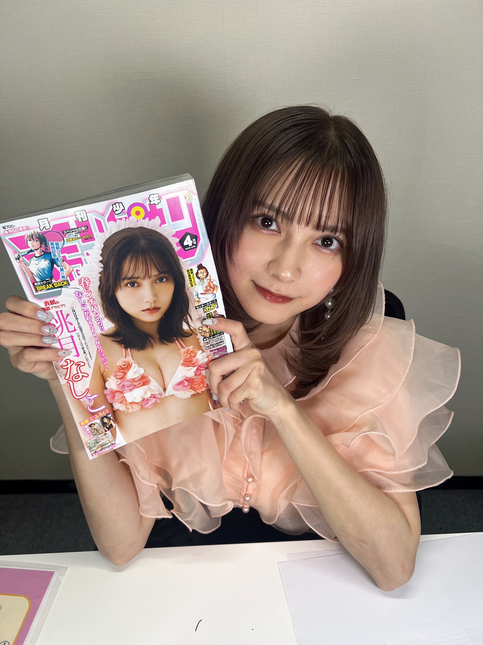 桃月なしこ　直筆サイン入りチェキ　当選品　週刊少年チャンピオン 桃月なしこ 直筆サイン入りチェキ 当選品 週刊少年チャンピオン