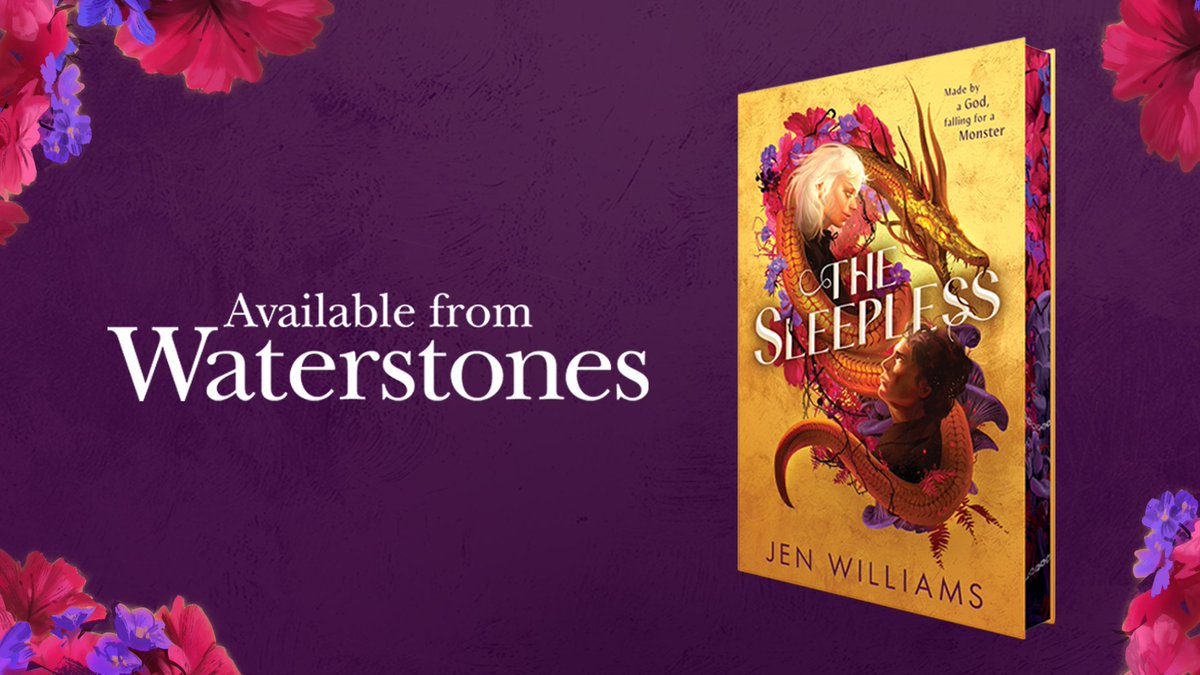 hey <a href="/Waterstones/">Waterstones</a> are doing double stamps this weekend and you know what you could preorder 👀 waterstones.com/book/the-sleep…