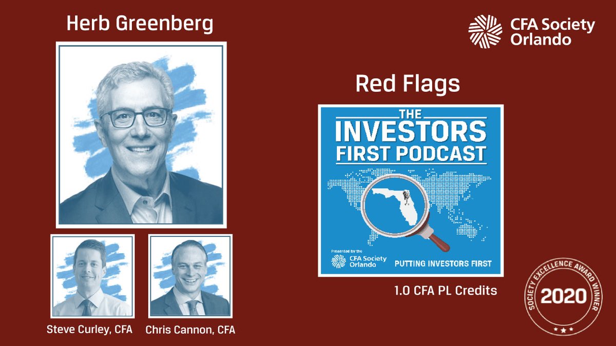 New episode w/ Herb Greenberg (<a href="/herbgreenberg/">Herb Greenberg</a>) of Red Flags Newsletter, hosted by Steve Curley, CFA &amp; Chris Cannon, CFA (<a href="/CC_Rock/">Chris Cannon</a>), talking all things red flags, which companies currently have excess risk, his amazing career as a journalist at CNBC, WSJ, The Street, etc. and much