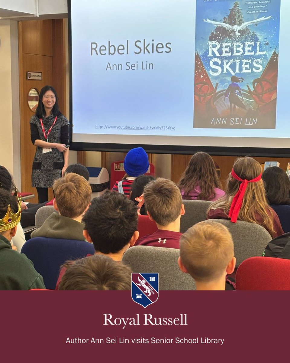 We were absolutely thrilled to have author Ann Sei Lin join us today for World Book Day! It was wonderful to hear her speak about her writing journey, the inspiration behind her books, and her creative processes. <a href="/AnnSeiLin1/">Ann Sei Lin ~ REBEL DAWN 🌅 ~</a> #RoyalRussell #WorldBook Day #WBD