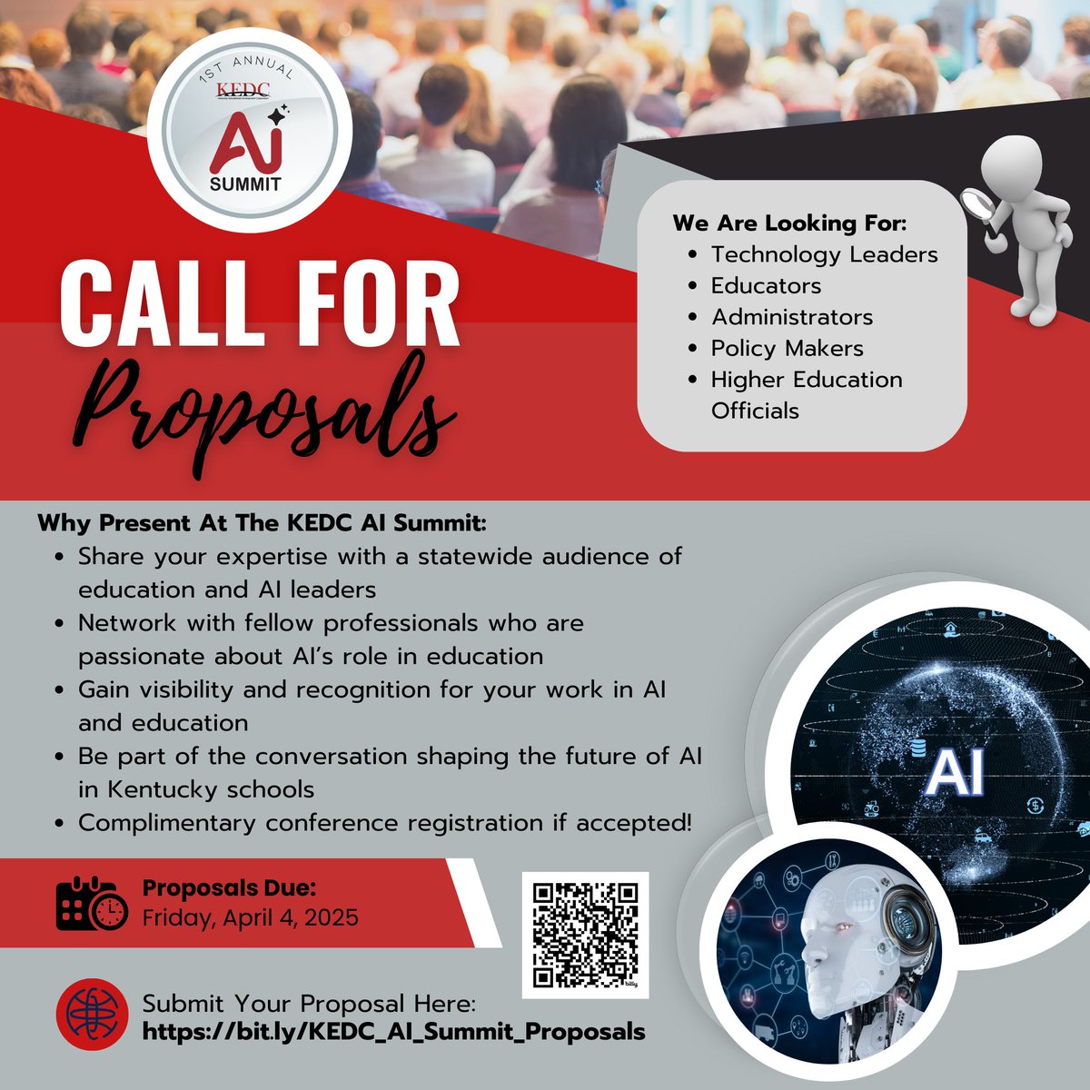 Submit your proposal by April 4, 2025!
Apply now: bit.ly/KEDC_AI_Summit…