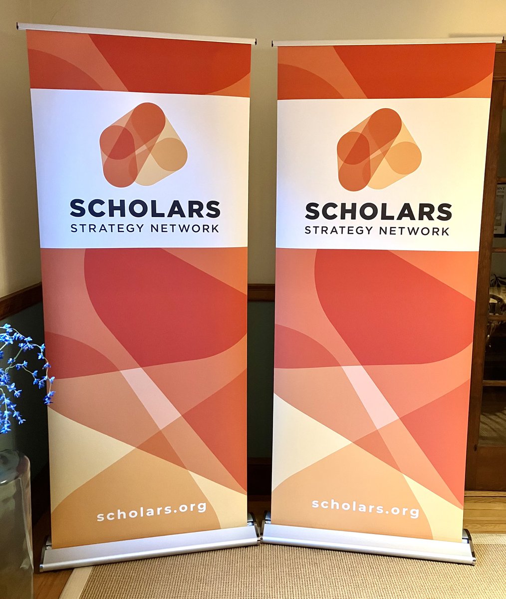 Pamela Metz (@pamelalmetz) on Twitter photo Have banners, will travel — Looking forward to <a href="/essnet/">Eastern Soc. Society</a> #ESS2025
<a href="/SSNScholars/">Scholars Strategy Network (bsky: @scholars.org)</a> is sponsoring the Thurs & Saturday receptions. Please stop by & say hello! 👋 Have banners, will travel — Looking forward to <a href="/essnet/">Eastern Soc. Society</a> #ESS2025
<a href="/SSNScholars/">Scholars Strategy Network (bsky: @scholars.org)</a> is sponsoring the Thurs & Saturday receptions. Please stop by & say hello! 👋