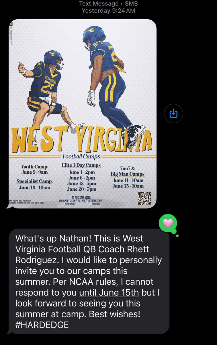 Thank you coach <a href="/rhett_rod/">Rhett Rodriguez</a> for the invite. 
<a href="/CoachRodWest/">Rod West</a> <a href="/jwat14/">Jaylen Watkins</a> <a href="/CoachRGarrett/">Ryan Garrett</a> <a href="/ThayneBukowski/">Thayne Bukowski</a> <a href="/capecoralfb/">capecoralfootball</a>