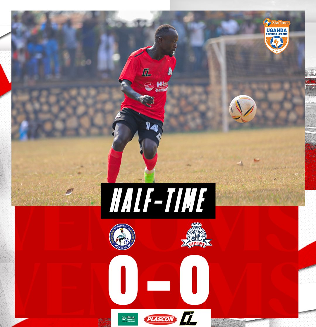 VipersSC's tweet image. Honours even at the break. ⏰ 

#POLVIP || #VenomsUpdates || #OneTeamOneDream ||