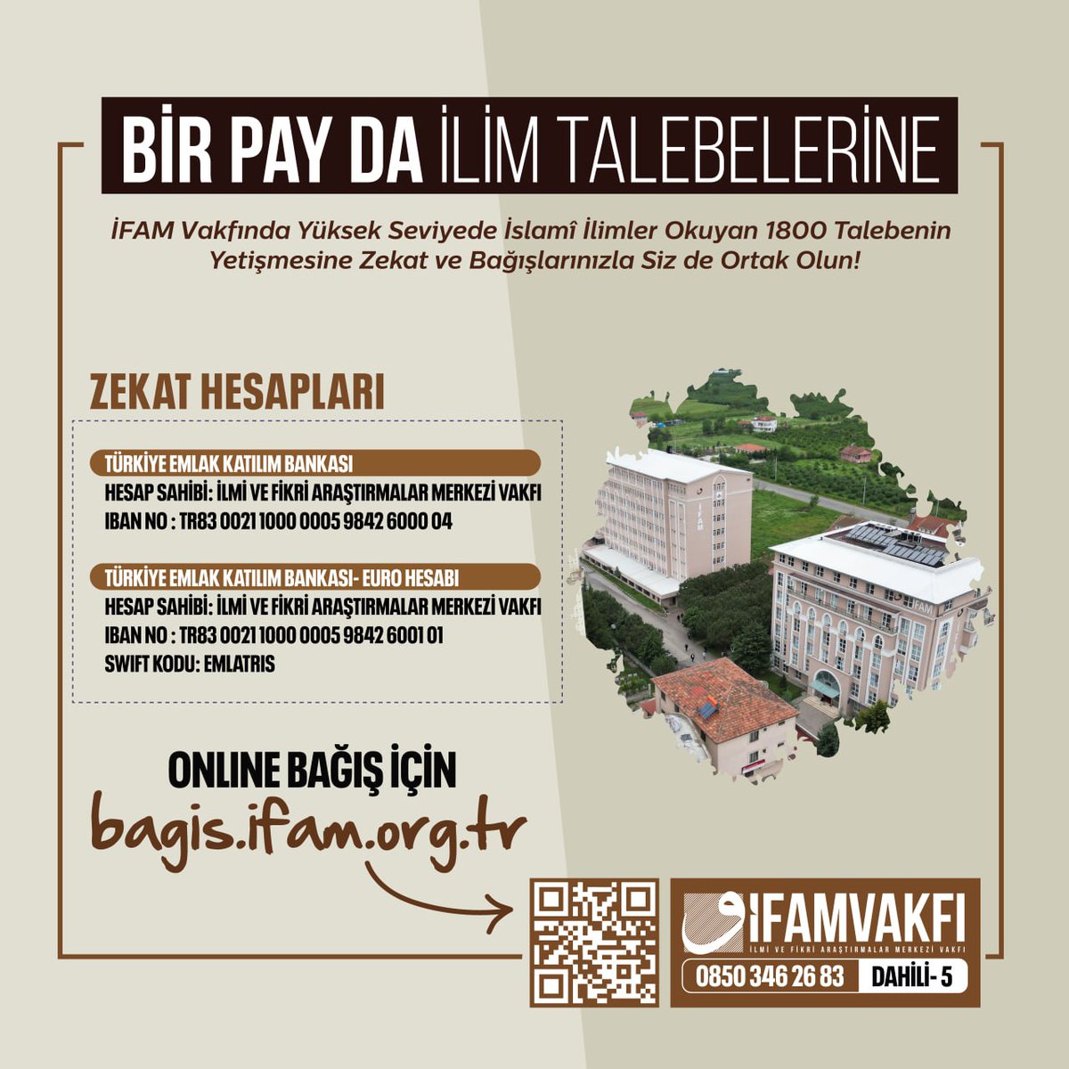 Bir Pay da İlim Talebelerine

Online Bağış İçin bagis.ifam.org.tr