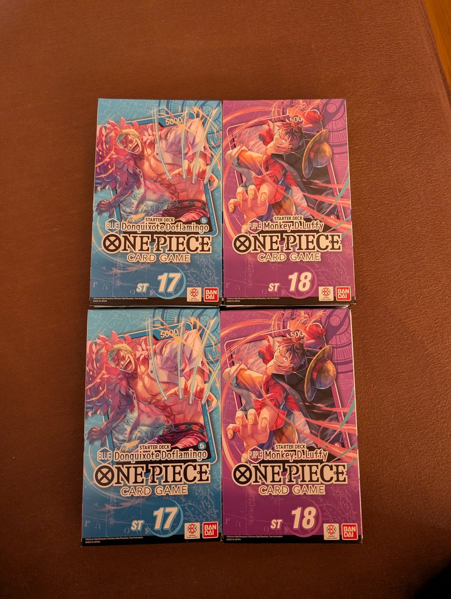 Sie haben Post 😍

Die One Piece Karten sind eingetroffen.