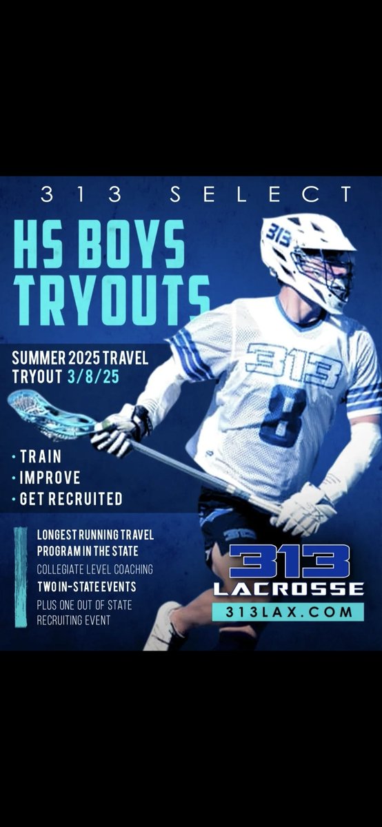 313 Lacrosse (@313lax) on Twitter photo Year 21. Honor the Game. Year 21. Honor the Game.