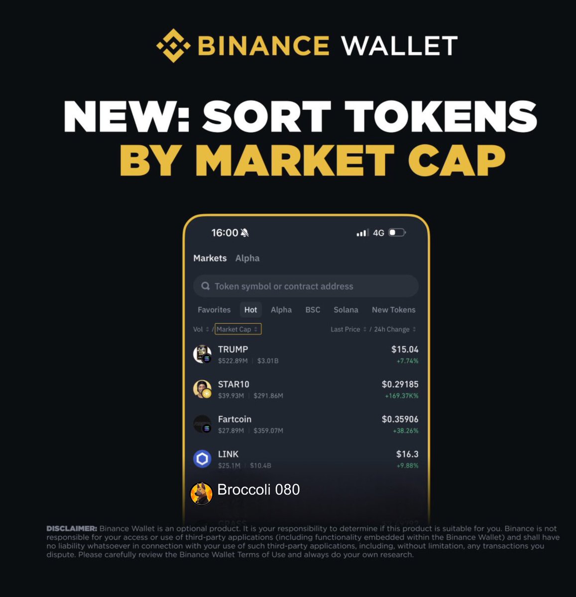 Tarama521's tweet photo. @BinanceWallet I will use it if we are in it Broccoli 080 👀🔥

Strongest Community won't stop building...

@TheBroccoliDog https://t.co/B73ieg9POK