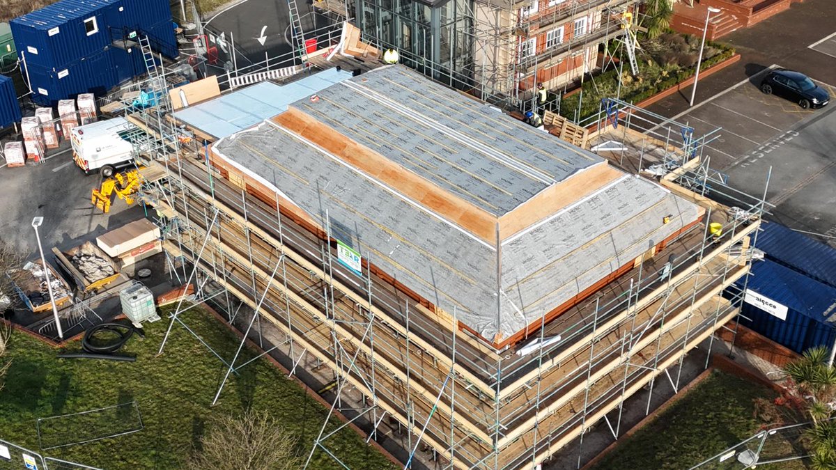 John Weaver Cont Ltd (@john_weaverltd) on Twitter photo Progressing well at the Youth Offenders Building Refurbishment, thank you to Salmon Solutions our roofing subcontractor for these great drone photos #progress <a href="/NPTCouncil/">Neath Port Talbot Council</a> Progressing well at the Youth Offenders Building Refurbishment, thank you to Salmon Solutions our roofing subcontractor for these great drone photos #progress <a href="/NPTCouncil/">Neath Port Talbot Council</a>