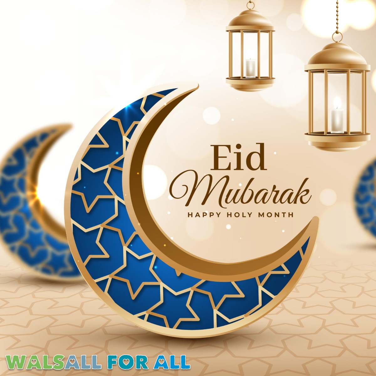 walsallforall's tweet image. #EidMubarak to all those observing Eid #EidAlFitr #WalsallForAll
