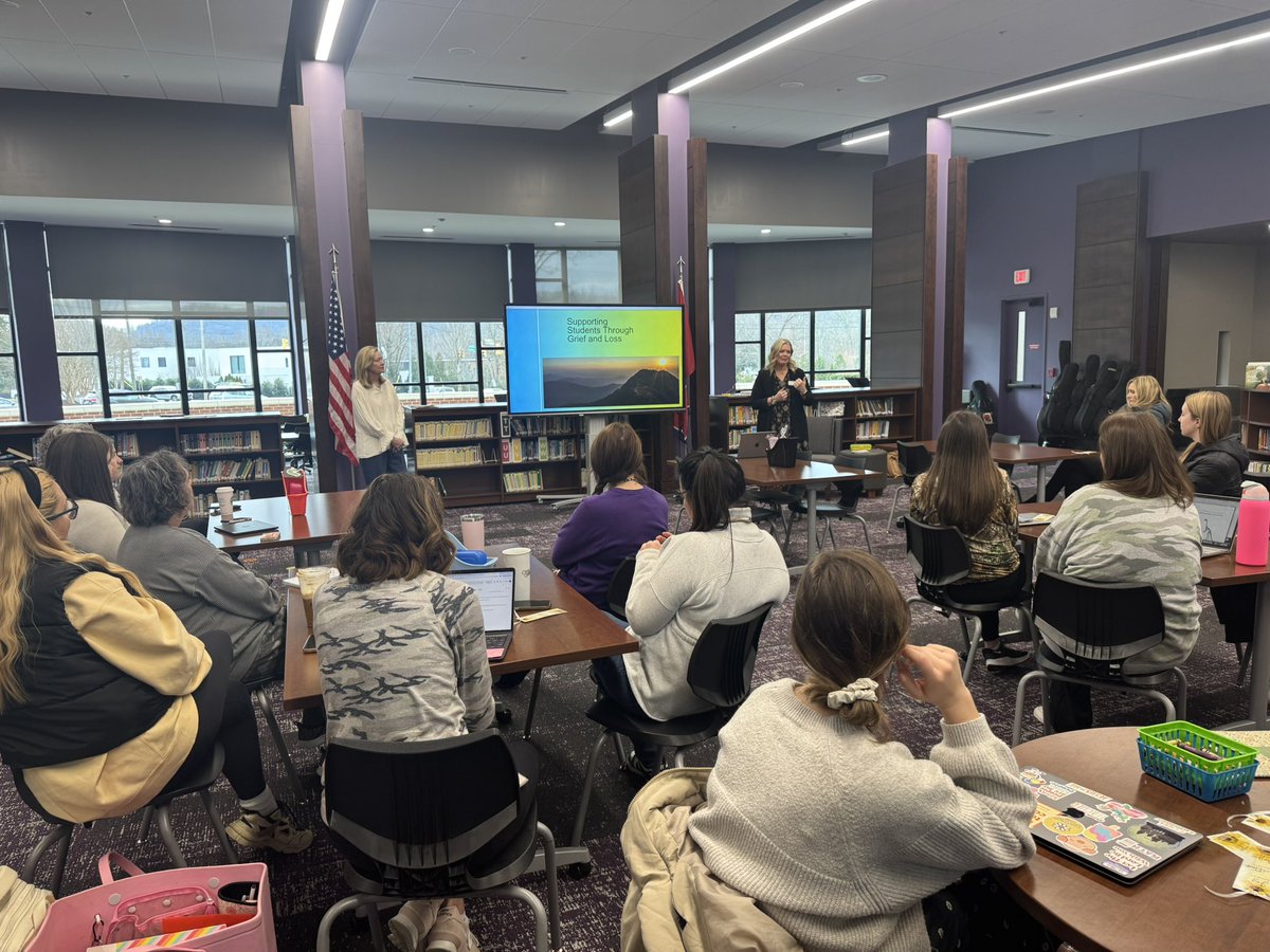 Our Lower School teachers are lifelong learners! This morning’s late start was dedicated to equipping our team with the tools to support students through grief and loss. Thank you to our partners at Lipscomb University, Dr. Davises and Dr. Gilbert, for sharing their wisdom!