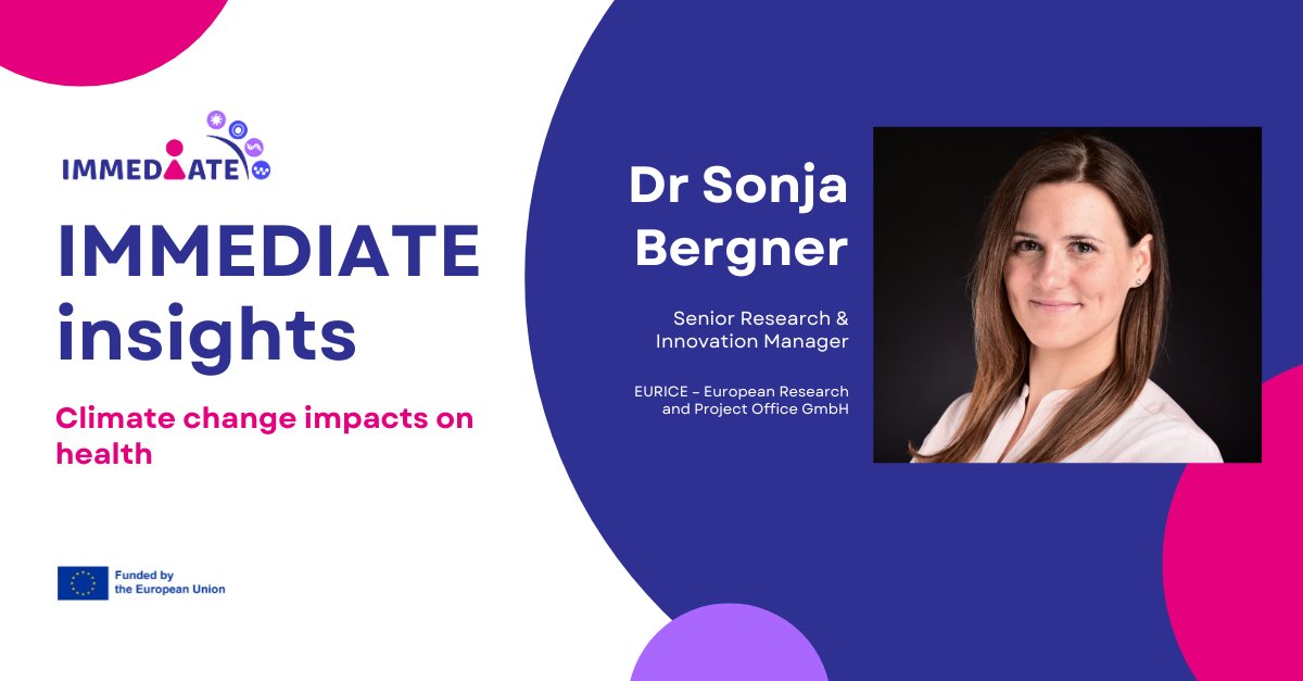 [IMMEDIATE insights] 👁️

In today's IMMEDIATE insights blog post, Dr Sonja Bergner from <a href="/Eurice_EU/">EURICE - European Research and Project Office</a> dives deeper into the interdependencies of climate change, food and health.

Read the blog here 🔗 immediate-project.eu/news/immediate…

#HorizonEU #IMMEDIATEInsights #IMMEDIATE