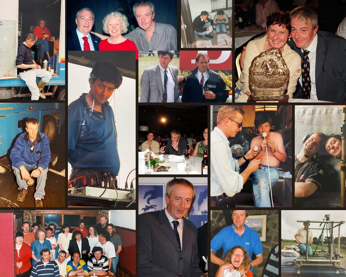 It’s with profound sadness that we mourn the sudden passing of Richard Mulcahy earlier this week.
Richard was a huge part of the Bart J Arnold, TVM &amp; IRIS family. Having started in 1978 with Battie - he was the first cameraman to cover horse racing in Ireland