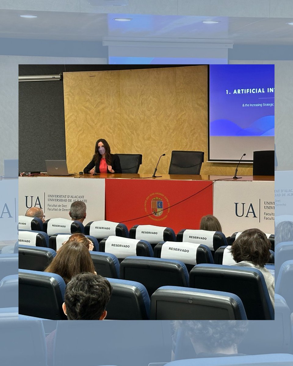 defensayyo's tweet photo. 📍Universidad de Alicante | Week 3 #DefensayYo5
Ayer concluimos la tercera semana del programa #DefensayYo5 con la intervención de @LindsayGorman en la @UA_Universidad.📢Tema: "La carrera tecnológica entre EE.UU. y China: IA, biotecnología y el futuro de la conectividad."🌐#IA https://t.co/wXVmZxUMPg