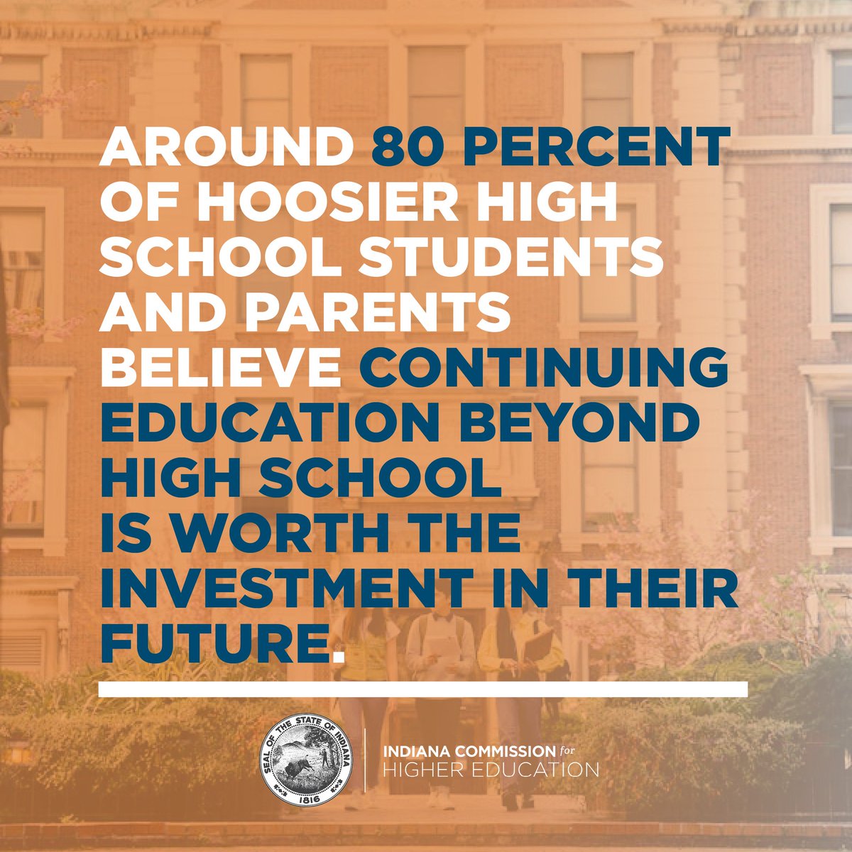 Yesterday, the Indiana Commission for Higher Education shared the findings from statewide research on the perceptions and realities of higher education in Indiana, conducted in collaboration with Heart+Mind Strategies and funded by Lilly Endowment, Inc.
in.gov/che/files/2503…