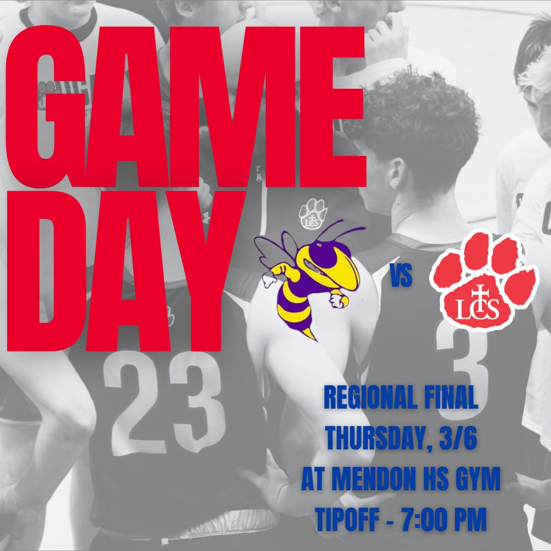 Cougars are traveling back to Mendon to battle Concord in the Regional Final tonight. #ETP #gocougars #lcshoops