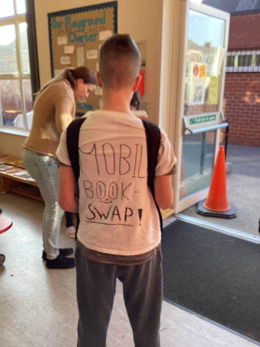 What a novel idea for a World Book Day t-shirt! Great work!