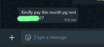 idk the last time, i replied him 😶 only one way communication ..........