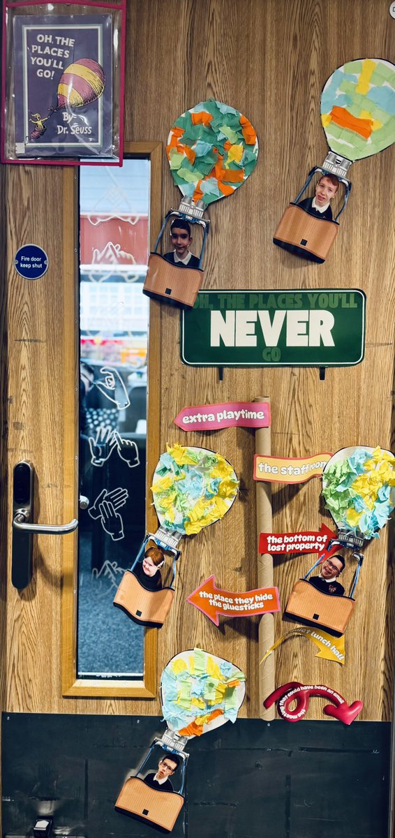 We’ve put our own spin on a classic for our world book day door….