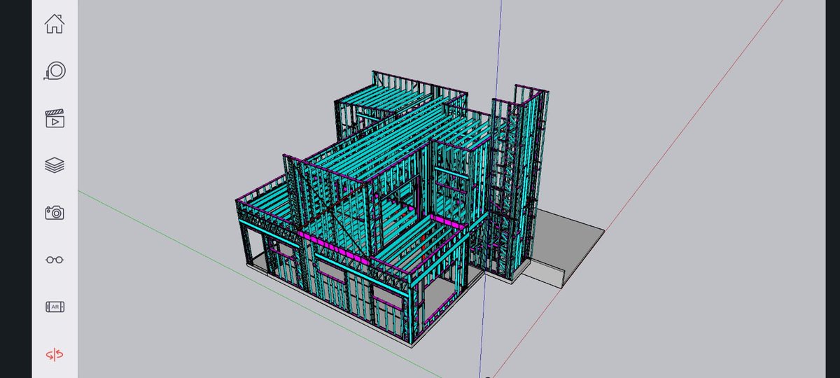 Firsatina's tweet image. Steel framing allows for greater design flexibility, enabling architects to create unique and complex structures. It&apos;s also compatible with various exterior finishes, including brick, stucco, and siding. #SteelFrameDesign