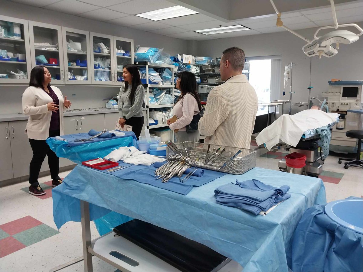 Biridiana Aguilar &amp; Maria Calva Sanchez from <a href="/RepPeteAguilar/">Rep. Pete Aguilar</a>'s office visited our San Bernardino campus this week! They toured our labs, met students, and saw how Concorde is training future dental &amp; healthcare workers. Thanks for your time &amp; interest!