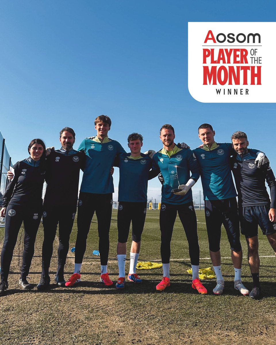 🎶 There's only one Mark Flekken

An outstanding month for Mark as he's named our <a href="/Aosom_UK/">Aosom</a> Player of the Month for February 🙌