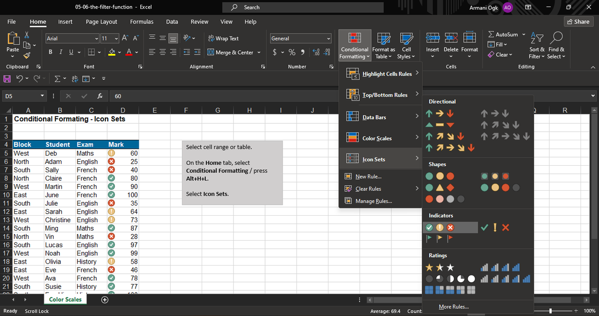 armani0GK's tweet image. Day 4: Conditional Formatting in Excel
✅ Highlighted duplicates
✅ Used Color Scales for trends
✅ Added Icon Sets for quick insights
✅ Created Custom Rules to highlight key data
Conditional formatting makes analysis easier!
#Excel #DataAnalytics #ExcelChallenge #Datafam