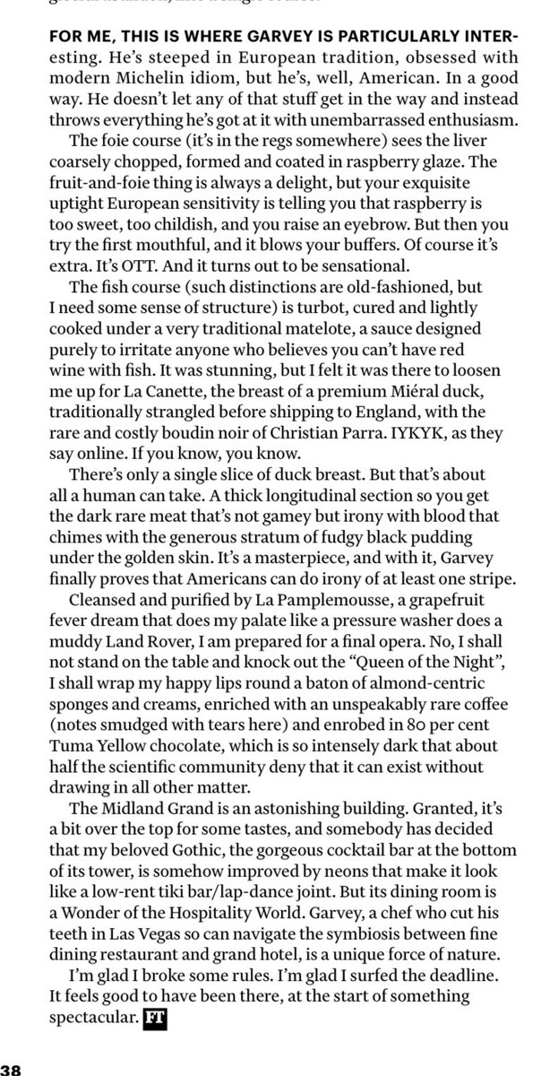 SO|LA (@solasoho) on Twitter photo Absolutely rave review of our sister restaurant <a href="/VGMidlandGrand/">Victor Garvey at The Midland Grand</a> by Tim Hayward in the Financial Times. Over the moon!!!!
ft.com/content/e9e624… Absolutely rave review of our sister restaurant <a href="/VGMidlandGrand/">Victor Garvey at The Midland Grand</a> by Tim Hayward in the Financial Times. Over the moon!!!!
ft.com/content/e9e624…