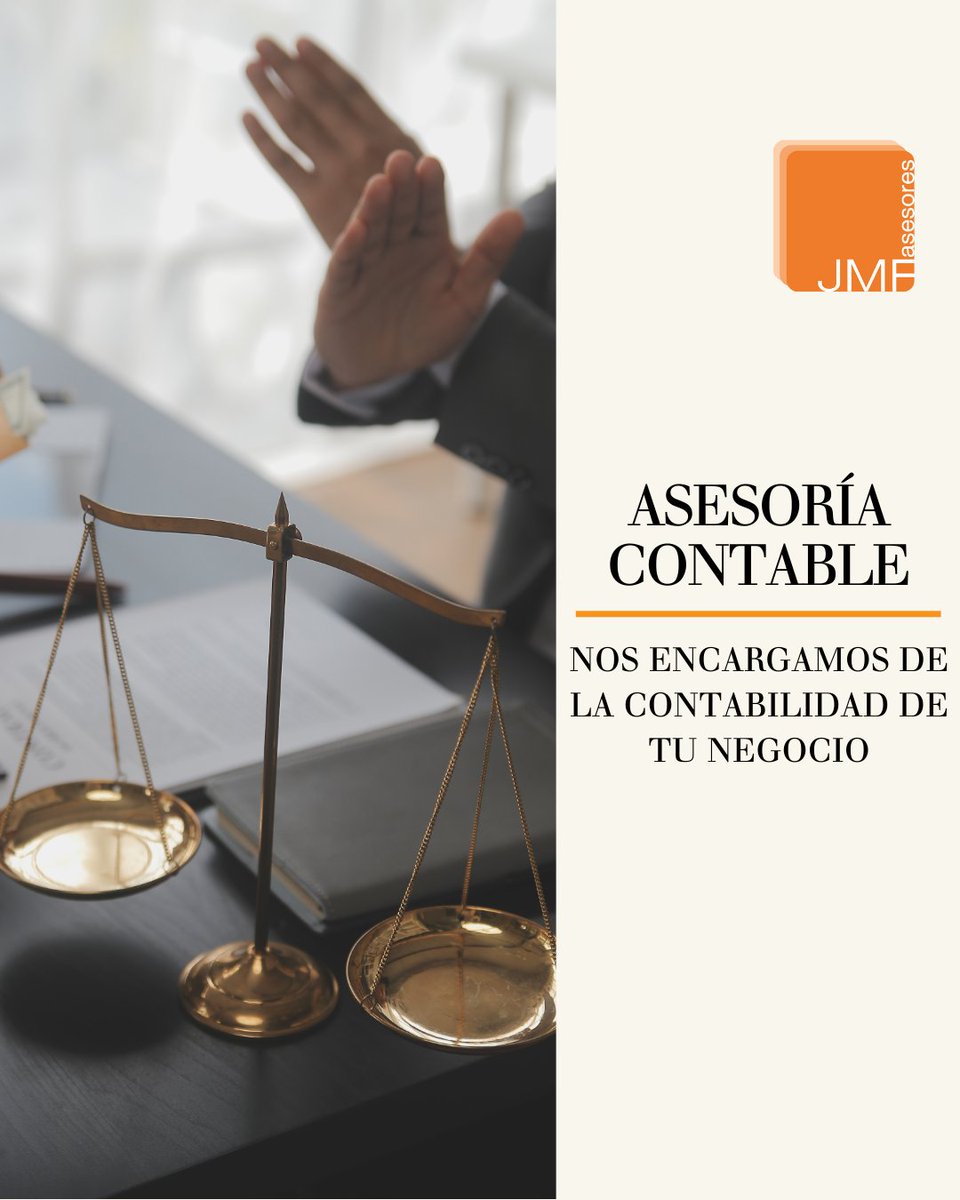 JMF_ASESORES's tweet photo. ¿Buscas una empresa que lleve la contabilidad de tu negocio?💰¡Contáctanos!

✅Elaboración y mantenimiento de la contabilidad.
✅Elaboración de estados financieros.
✅Confección de cuentas anuales.
✅Gestión tributaria y liquidación de impuestos.

📞955 90 72 75
#asesoríacontable https://t.co/5u2vXjSWHf