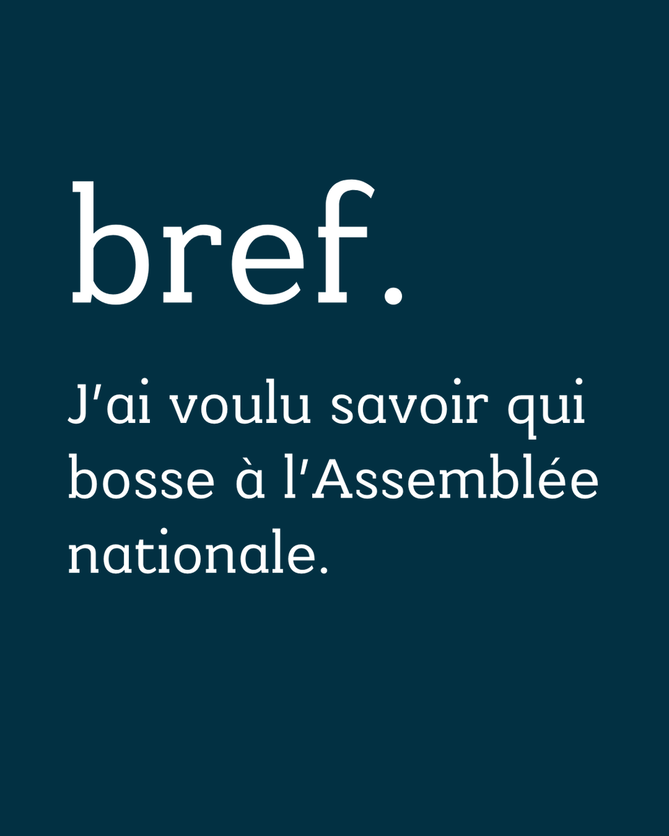 datanFR's tweet image. 🧶 1/9

#bref.

🤔​ J'ai voulu savoir quel groupe bosse vraiment à l'#AssembléeNationale.

#DirectAN
