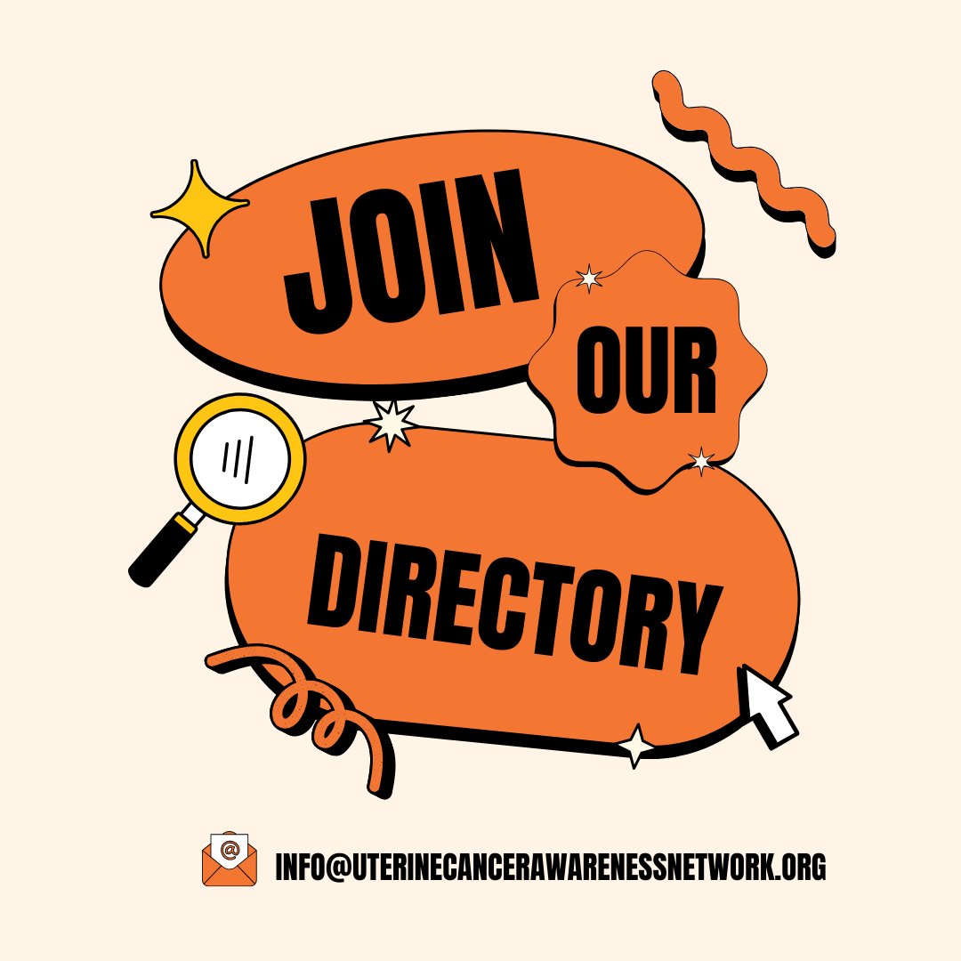We are looking for medical professionals, mental health professionals, holistic health professionals, infertility specialists! If your profession can benefit uterine/endometrial cancer patients and survivors, we need you in our directory!