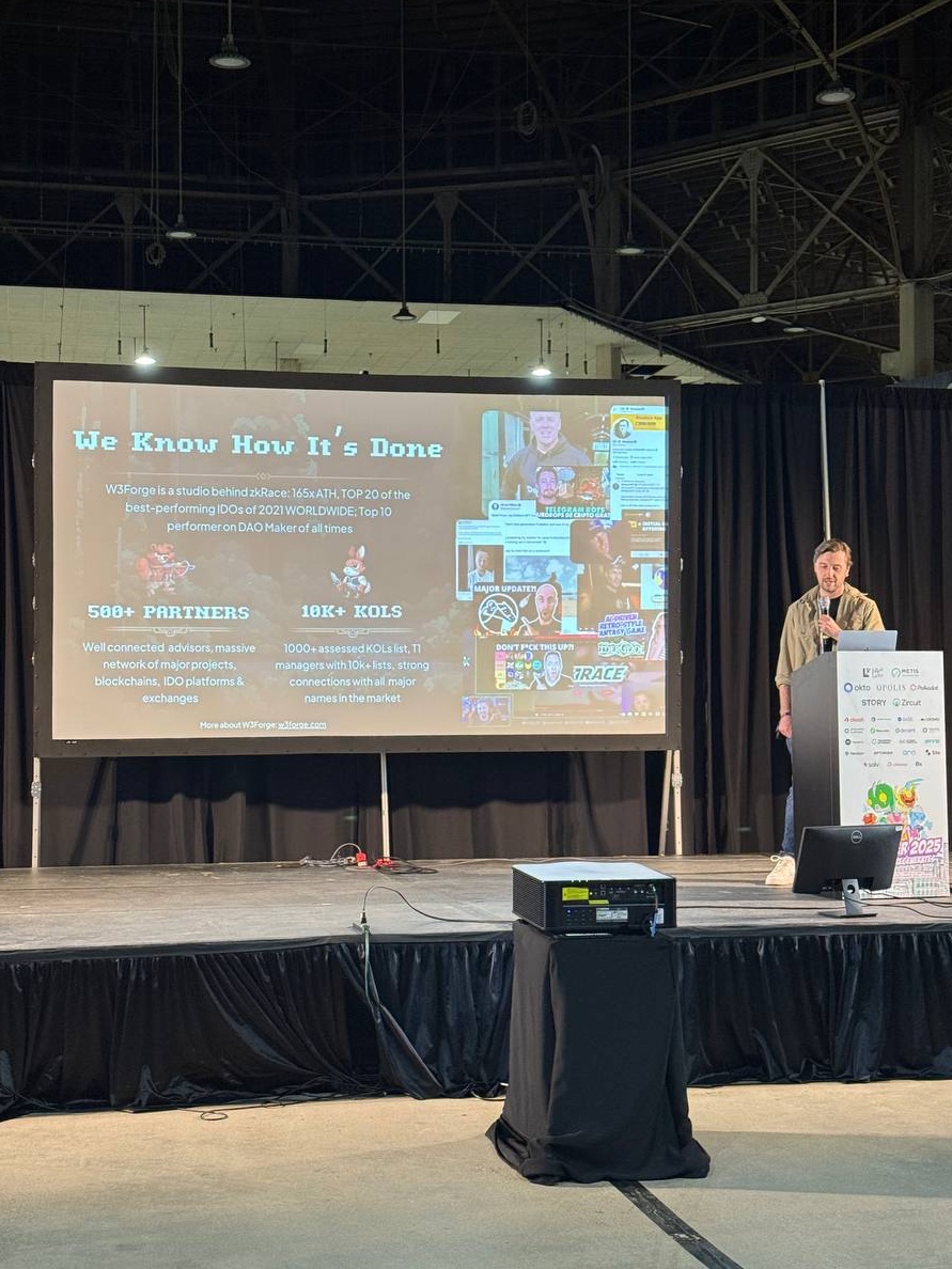 W3Forge (@w3_forge) on Twitter photo W3Forge team showcasing <a href="/Elderglade/">Elderglade</a> with <a href="/KaiaChain/">Kaia</a> at <a href="/EthereumDenver/">ETHDenver ๐๐ฆฌ๐ฆ</a> ๐ฆ
It was a pleasure connecting and sharing our journey as LINE's <a href="/dapp_portal/">Dapp Portal</a> No. 1 project from user count to on-chain revenue ๐ช
See you next year, Denver W3Forge team showcasing <a href="/Elderglade/">Elderglade</a> with <a href="/KaiaChain/">Kaia</a> at <a href="/EthereumDenver/">ETHDenver ๐๐ฆฌ๐ฆ</a> ๐ฆ
It was a pleasure connecting and sharing our journey as LINE's <a href="/dapp_portal/">Dapp Portal</a> No. 1 project from user count to on-chain revenue ๐ช
See you next year, Denver