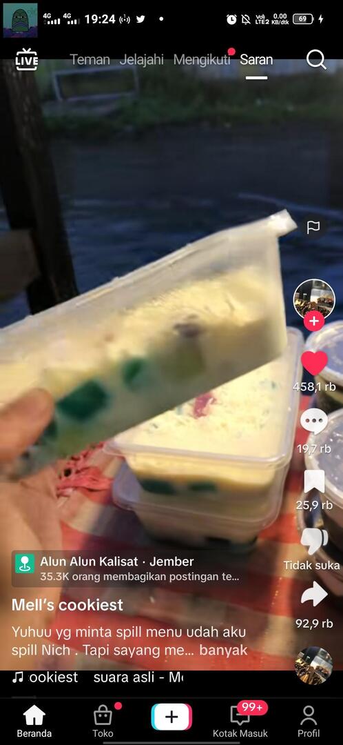 💚 sumpah sender ga espek 😭