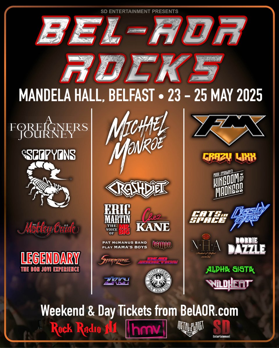 Bel-AOR Rocks (@belaorrocks) on Twitter photo 𝑩𝑹𝑬𝑨𝑲𝑰𝑵𝑮 𝑵𝑬𝑾𝑺: <a href="/DazzleBobbie/">Bobbie Dazzle</a> has been added to #BelAOR performing her contemporary brand of 70's glam inspired rock!
Check out LADY ON FIRE here: youtu.be/wag79aYvTbI?si…
Tickets: BelAOR.com 𝑩𝑹𝑬𝑨𝑲𝑰𝑵𝑮 𝑵𝑬𝑾𝑺: <a href="/DazzleBobbie/">Bobbie Dazzle</a> has been added to #BelAOR performing her contemporary brand of 70's glam inspired rock!
Check out LADY ON FIRE here: youtu.be/wag79aYvTbI?si…
Tickets: BelAOR.com