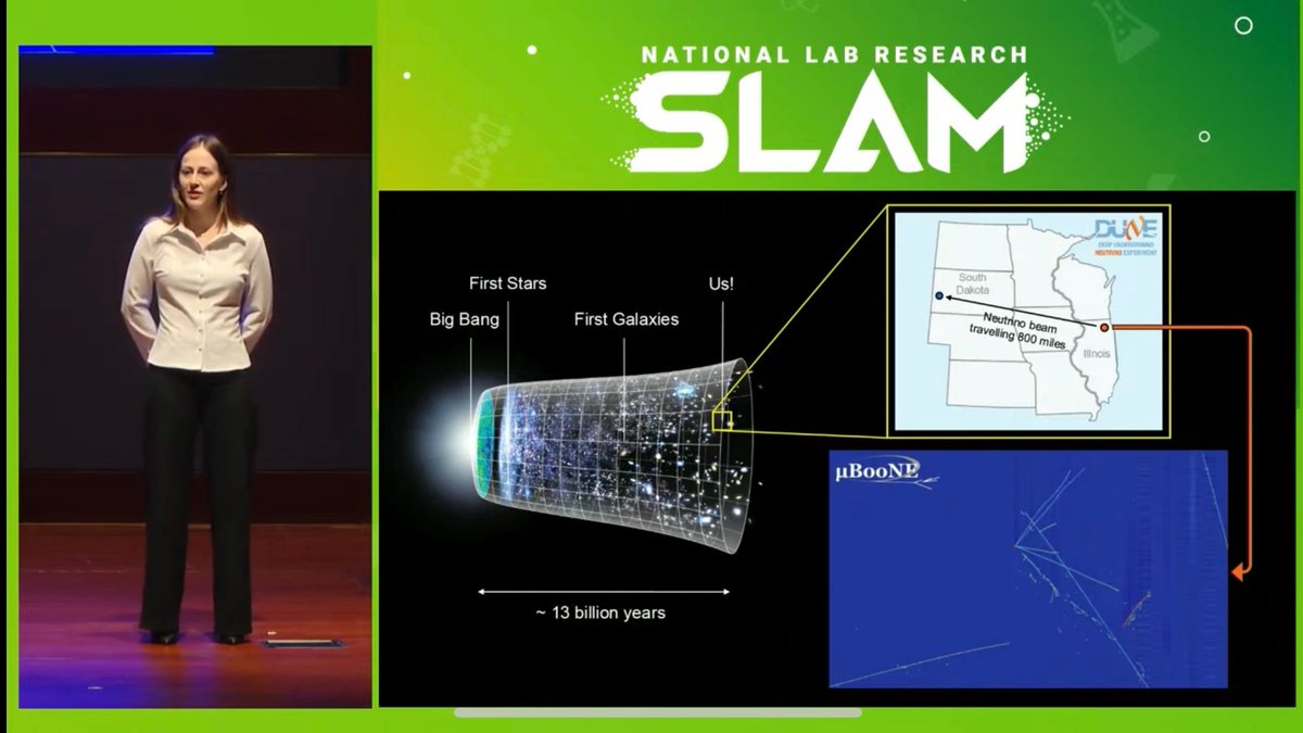 MicroBooNE (@microboone) on Twitter photo Congratulations to MicroBooNE collaborator Karolina Wresilo of <a href="/CambridgeHEP/">Cambridge High Energy Physics Group</a> for winning the US National Lab Physics Slam in the Scientific Discovery category, explaining how neutrinos can explain the origins of the Universe. Congratulations to MicroBooNE collaborator Karolina Wresilo of <a href="/CambridgeHEP/">Cambridge High Energy Physics Group</a> for winning the US National Lab Physics Slam in the Scientific Discovery category, explaining how neutrinos can explain the origins of the Universe.