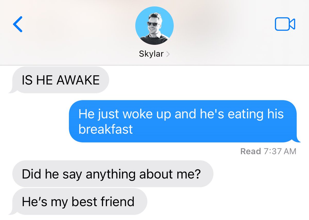 My husband has been on his work trip for less than 24 hours and it turns out he really misses our baby.