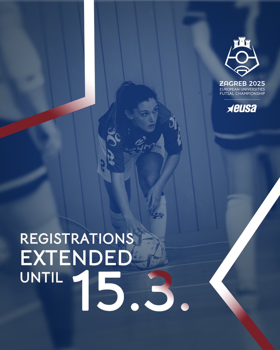 Registrations extended until March 15 – or sooner if all available spots are filled! ⚽🔥

✅ Submit your General Entry form by March 10
✅ Confirm participation with a deposit payment by March 15

See you in Zagreb! 🇭🇷