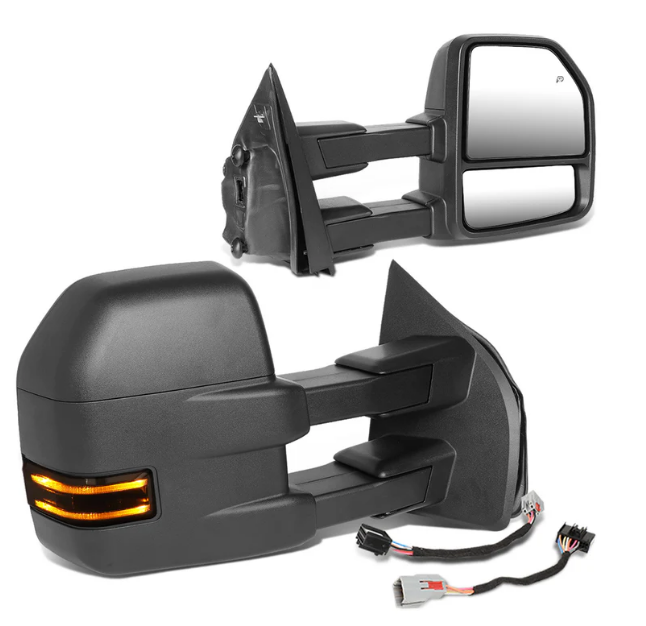 DNA_Motoring's tweet photo. Do You have a 2015-2018 Ford F-150? Pulling a loaded trailer stresses the tow vehicle and also stresses the driver. One stress point is visibility, towing mirrors help solve that concern by extending the mirror glass further away from the car's body. https://t.co/dLNimH8b6Q