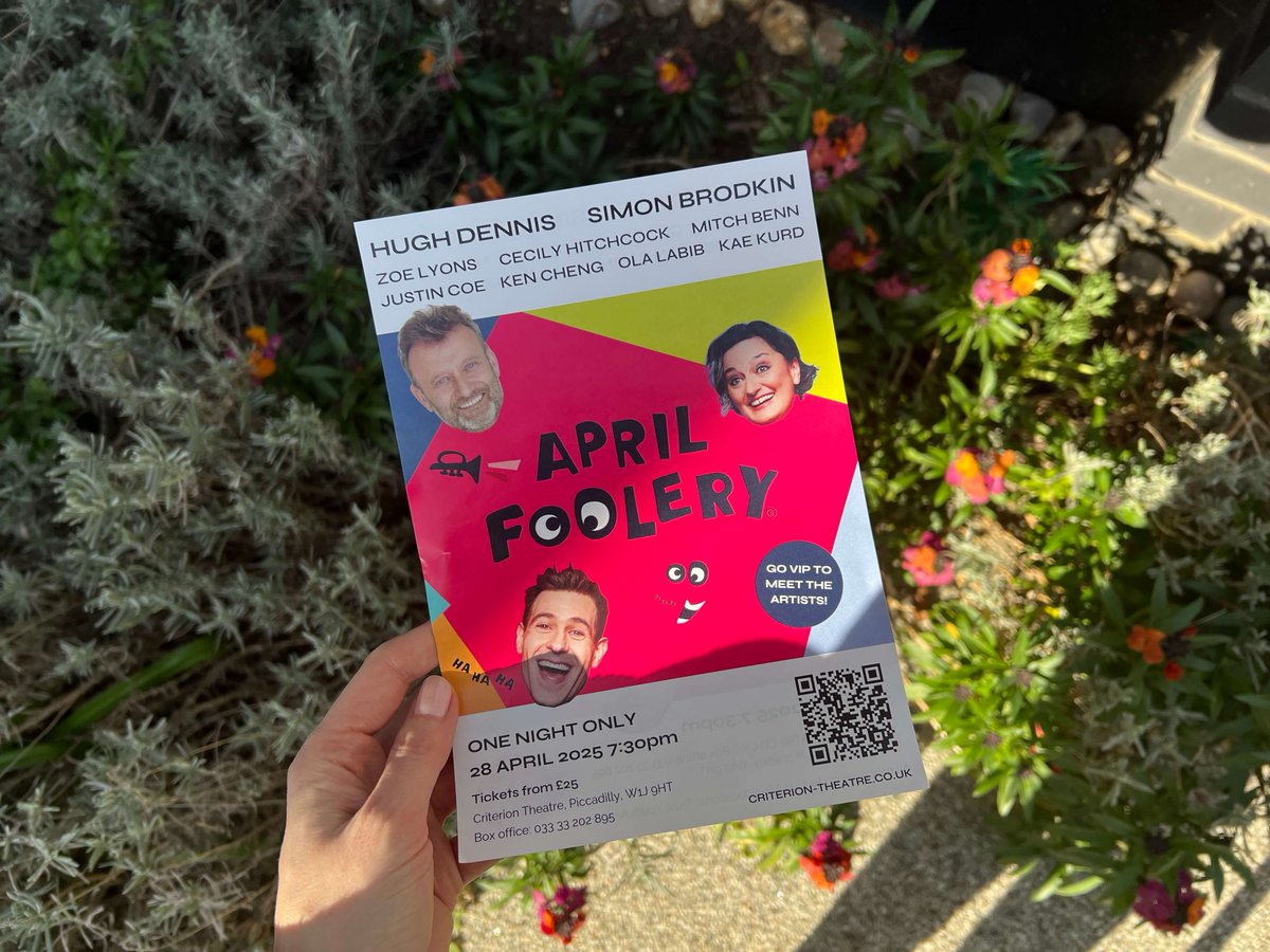 Eastside’s April Foolery is back! 🎭 @eastsidelondon's annual fundraising gala returns to London’s Criterion Theatre on April 28 for a night of comedy in support of creative education for young people. thebenyonestate.com/news/2025/annu…