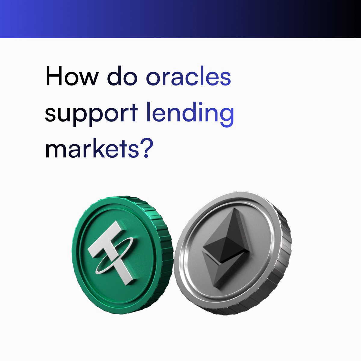 oracles carry lending markets on their shoulders, they:

☂️ prevent bad debt with accurate liquidation triggers
☂️  enable fair collateral valuation
☂️  keep markets decentralized and trustless

oracles make trustless lending possible 👇