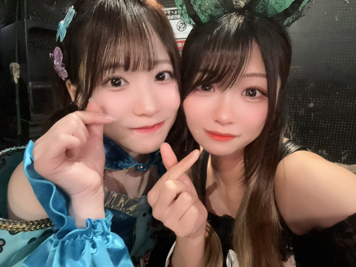 million_miyu's tweet image. 強くてニューゲーム。さん🩵💚

俺のうじえと陽キャすぎて2人ブレブレさきちゅ
#つよにゅ