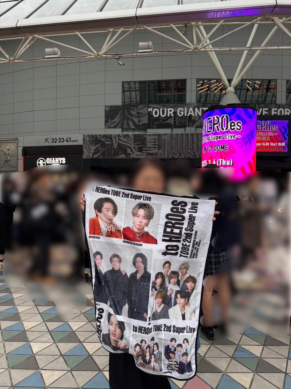 to HEROes ～TOBE 2nd Super Live～」 ブランケット - メルカリ