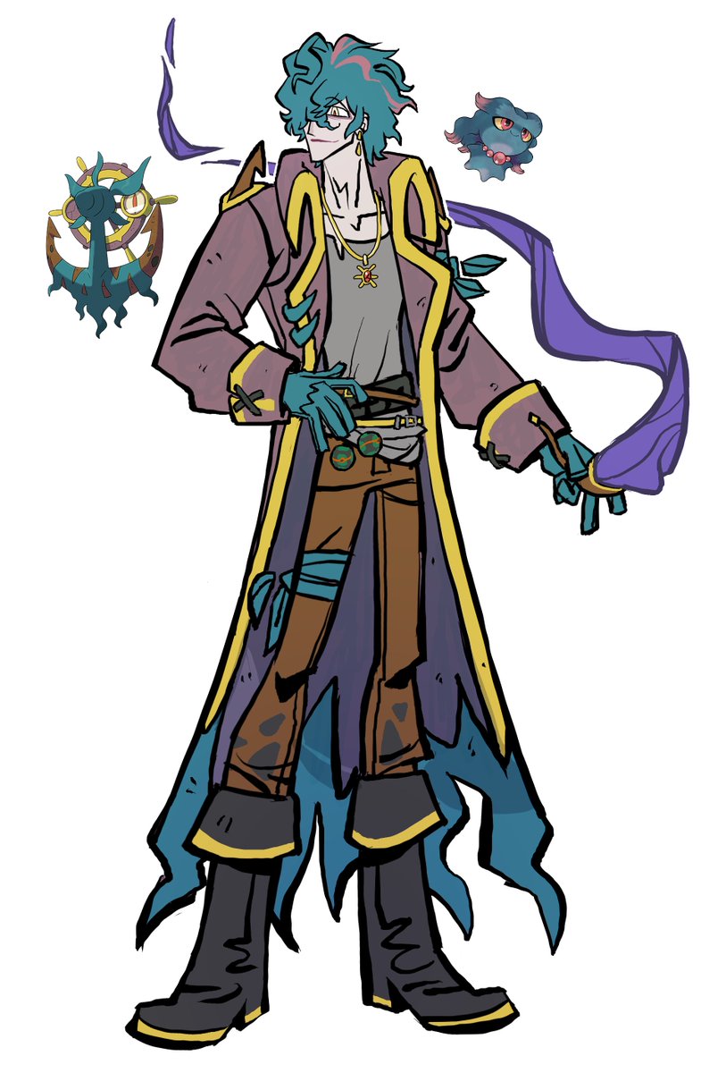 goodcherrydude's tweet image. ghost ship captain 👻