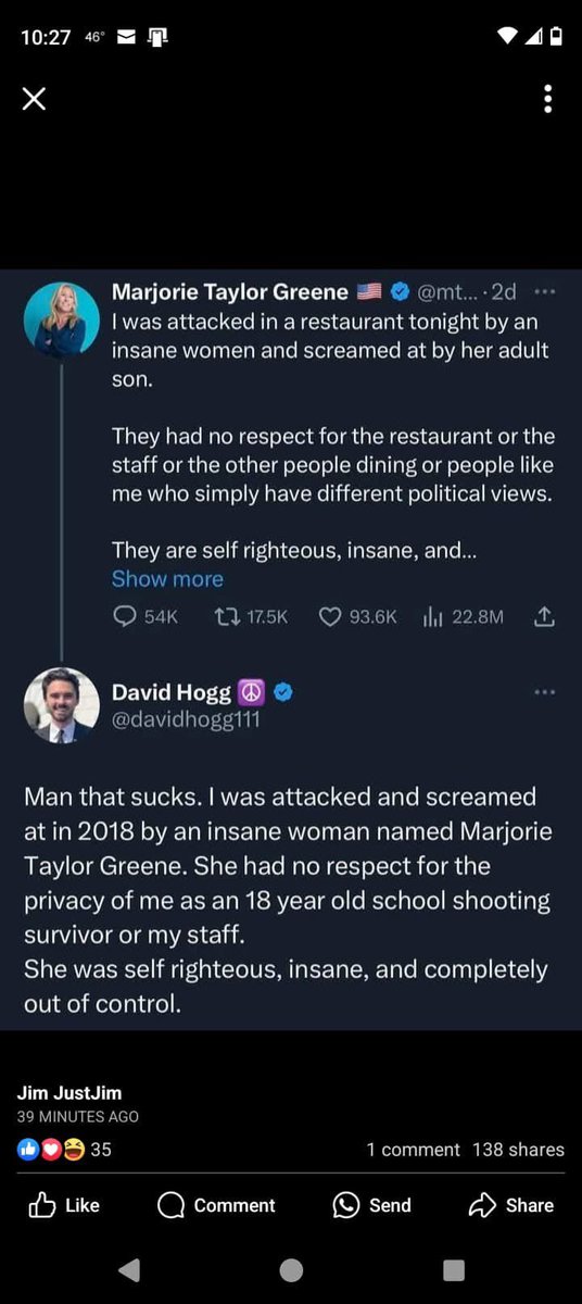 David Hogg don’t make me like you I’ve had too many years of practice in the other direction 🤷🏾‍♀️ but this is BARS!