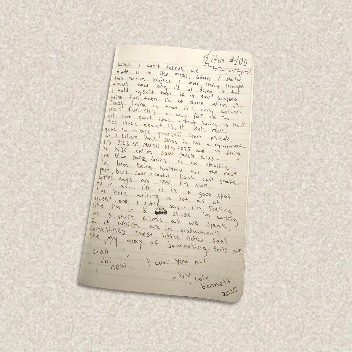 - by cole bennett tweet media