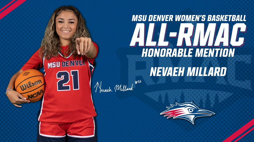 An All-RMAC Honorable Mention for Nevaeh Millard 🙌

#GetRowdy🔴🔵