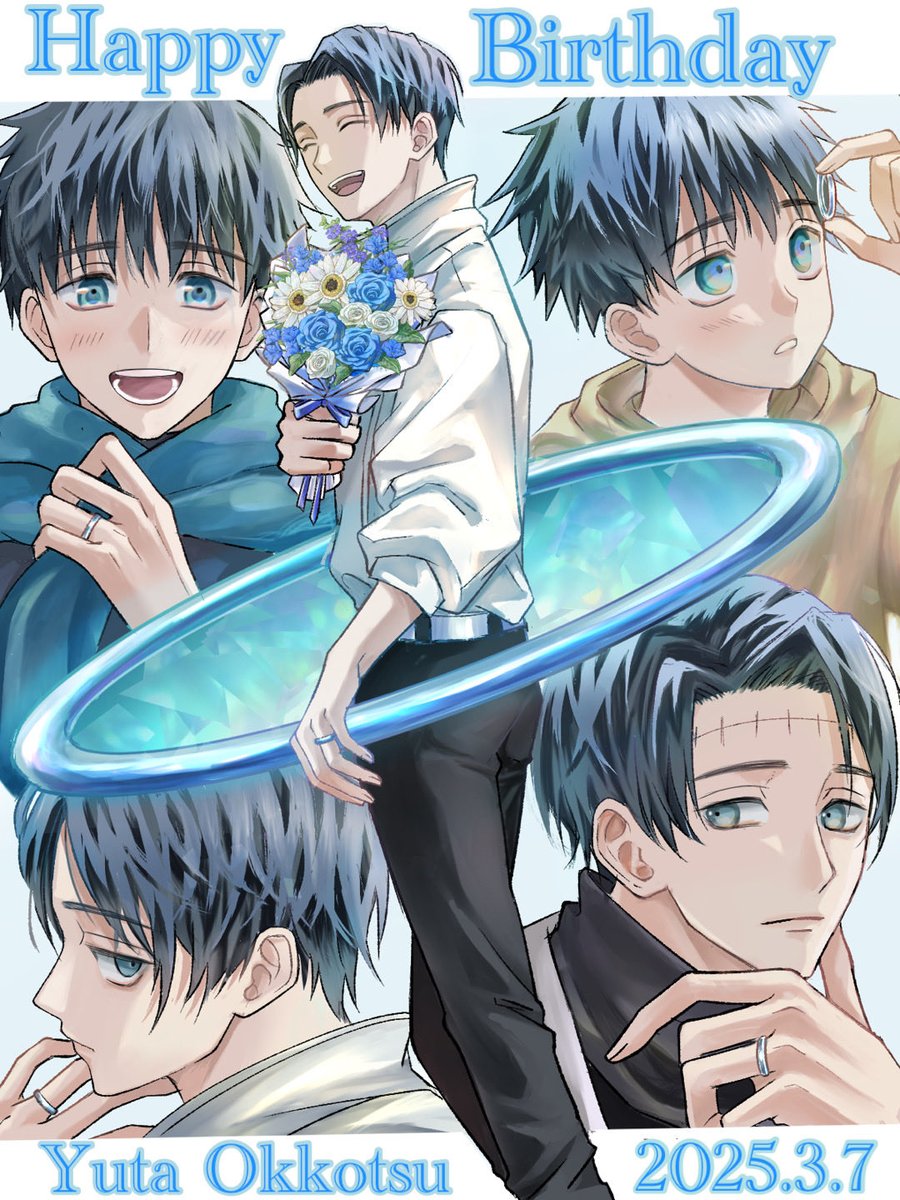 憂太さんお誕生日おめでとう！💍

＃乙骨憂太誕生祭2025
＃乙骨憂太生誕祭2025